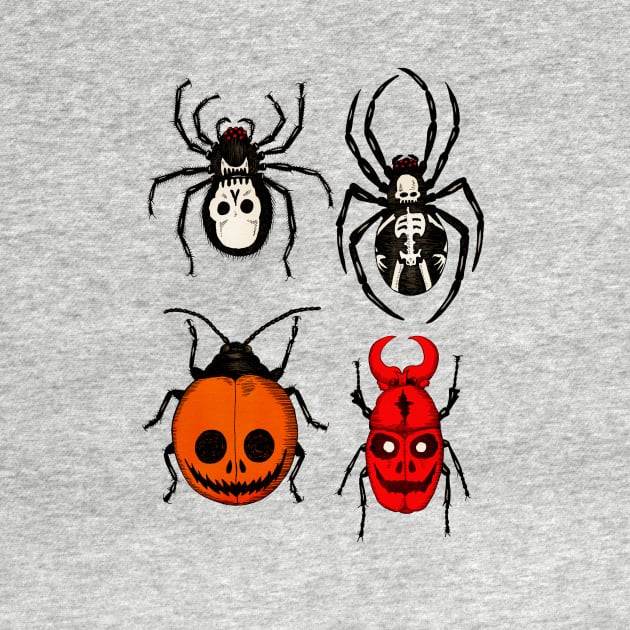 Spooky Bugs by djrbennett